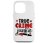 true crime junkie serial killer criminal tv murder shows Case for iPhone 13 Pro