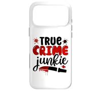true crime junkie serial killer criminal tv murder shows Case for iPhone 17 Pro Max