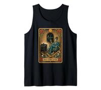 True Crime Junkie - Tarot Murder Shows Forensics Mystery Tank Top