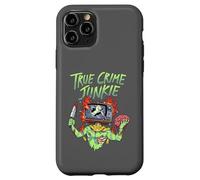 True Crime Junkie Zombie TV Head Horror Fan Case for iPhone 11 Pro
