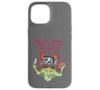 True Crime Junkie Zombie TV Horror Fanatic Case for iPhone 15