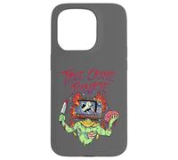 True Crime Junkie Zombie TV Horror Fanatic Case for iPhone 15 Pro