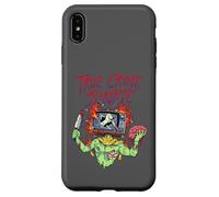 True Crime Junkie Zombie TV Horror Fanatic Case for iPhone XS Max
