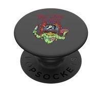 True Crime Junkie Zombie TV Horror Fanatic PopSockets Adhesive PopGrip