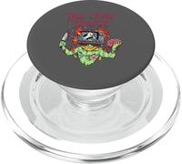 True Crime Junkie Zombie TV Horror Fanatic PopSockets PopGrip for MagSafe