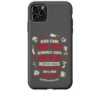 True Crime Murder Shows Forensic Fan Humor Case for iPhone 11 Pro Max