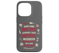True Crime Murder Shows Forensic Fan Humor Case for iPhone 13 Pro