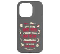 True Crime Murder Shows Forensic Fan Humor Case for iPhone 15 Pro