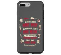 True Crime Murder Shows Forensic Fan Humor Case for iPhone 7 Plus/8 Plus