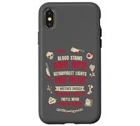 True Crime Murder Shows Forensic Fan Humor Case for iPhone X/XS