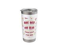True Crime Murder Shows Forensic Fan Humor Stainless Steel Insulated Tumbler