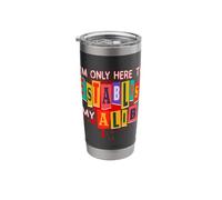 True Crime Podcast Design for a True Crime Addict Stainless Steel Insulated Tumbler