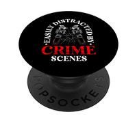 True Crime Podcast Documentaries Crime Interest Mystery PopSockets Swappable PopGrip