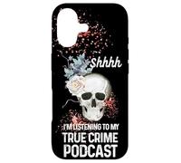 True Crime Podcast For Women Serial Killer Murder Shows Case for iPhone 17