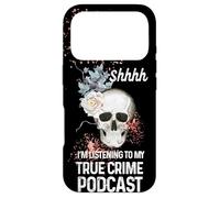 True Crime Podcast For Women Serial Killer Murder Shows Case for iPhone 17 Pro