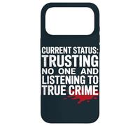 True Crime Podcast Humor Murder Mystery Case for iPhone 17 Pro Max