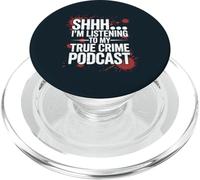 True Crime Podcast Listener Murder Mystery PopSockets PopGrip for MagSafe