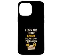 True Crime Podcast Murderino Fan Forensic Humor Junkie Case for iPhone 13 Pro Max