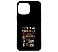 True Crime Podcast Murderino Fan Forensic Humor Junkie Case for iPhone 13 Pro Max