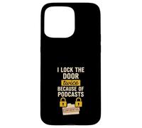 True Crime Podcast Murderino Fan Forensic Humor Junkie Case for iPhone 15 Pro Max