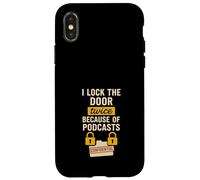 True Crime Podcast Murderino Fan Forensic Humor Junkie Case for iPhone X/XS