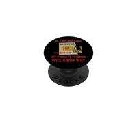 True Crime Podcast Murderino Fan Forensic Humor Junkie PopSockets Adhesive PopGrip