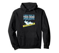 True Crime Podcasts Enthusiast Murder Mystery Runner Jogger Pullover Hoodie