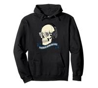 True Crime Skull Podcast Cold Case Listener Pullover Hoodie