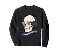 True Crime Skull Podcast Cold Case Listener Sweatshirt