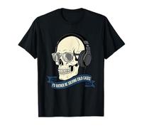 True Crime Skull Podcast Cold Case Listener T-Shirt
