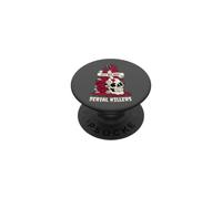 True Crime Skull Roses Knife Serial Killers Fan PopSockets Adhesive PopGrip