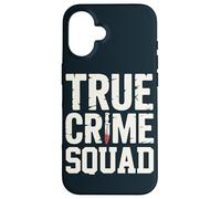 True Crime Squad Podcast Lover Murder Mystery Case for iPhone 16