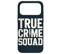 True Crime Squad Podcast Lover Murder Mystery Case for iPhone 17 Pro Max