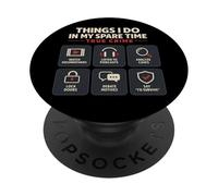 True Crime Things I Do In My Spare Time PopSockets Adhesive PopGrip