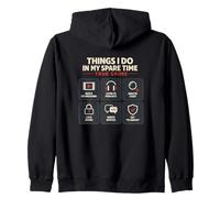 True Crime Things I Do In My Spare Time Zip Hoodie