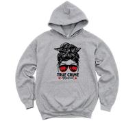 True Crime TRUE CRIME OBSESSED hoody Murder Documentaries gift (as8, alpha, s, regular, regular, BLACK)