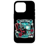 True Crime TV Show Detective Couch Division Funny Case for iPhone 16 Pro