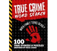 True Crime Word Search: 100 Large Print WordFind Challenges Inspired by Real Cases | 2,400 Terms | Gift for Mystery Lovers | Hardcover