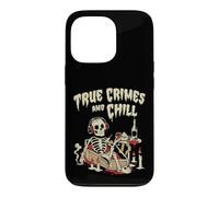 True Crimes and Chill Skeleton Podcast Listener Case for iPhone 13 Pro