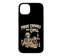 True Crimes and Chill Skeleton Podcast Listener Case for iPhone 14 Plus