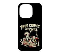 True Crimes and Chill Skeleton Podcast Listener Case for iPhone 14 Pro