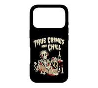 True Crimes and Chill Skeleton Podcast Listener Case for iPhone 17 Pro