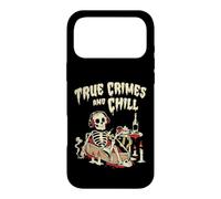 True Crimes and Chill Skeleton Podcast Listener Case for iPhone 17 Pro Max