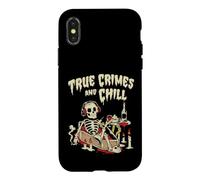 True Crimes and Chill Skeleton Podcast Listener Case for iPhone X/XS