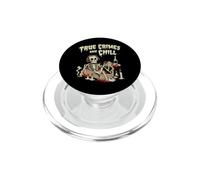True Crimes and Chill Skeleton Podcast Listener PopSockets PopGrip for MagSafe