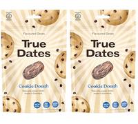 True Dates - COOKIE DOUGH | naturally flavoured sweet dates | No added sugar, Vegan, Palm Oil Free | 100 g (Pack of 2)