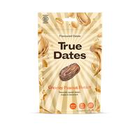 True Dates - CREAMY PEANUT BUTTER | naturally flavoured sweet dates | No added sugar, Vegan, Palm Oil Free | 100 g