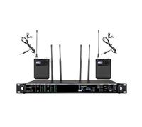 True Diversity Wireless Microfone 600Mhz Mic KSM8 Dynamic Stage Wireless Microphone UHF KSM9 Capsule Radio System(Receiver N Lavalier)