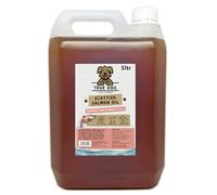 True Dog 100% Pure Scottish Salmon Oil 5ltr | Salmon Oil for Dogs & Cats, Omega 3, 6 & 9, Skin and Coat Health, Joint & Mobility Support
