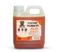 True Dog 100% Scottish Salmon Oil 1 Litre - Salmon Oil for Dogs 1000ml - Omega 3, 6 & 9